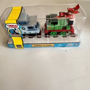 Thomas & Friends Holiday Train Set - Blue and Green